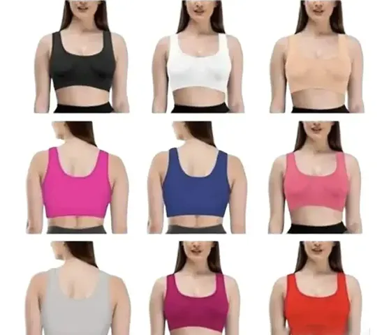 Stylish Fancy Solid Bras For Women Pack Of