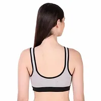 Women Non Padded Sports Bra(pack of 3)-thumb3