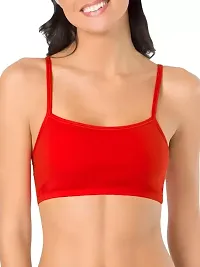 Stylish Cotton Solid Bra for Women Pack of 3 -Assorted-thumb4