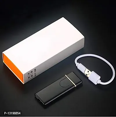 VOFFY Stylish USB Cigarette Lighter Flameless for Men  Women Smart Sensitive Touch Sensor Electric USB Rechargeable Windproof Cigarette Lighter for Cigarette Smoking,Birthday Gift,-thumb4