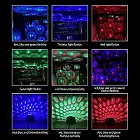 VOFFY Portable Disco Sound Controller Light with 7 Colors and 9 Functional Modes USB Light 360 Degree Flexible Water Resistant for Party Bedroom Home Decor Room Hall Car  SUVs ( M-9 Black, Metal ))-thumb4