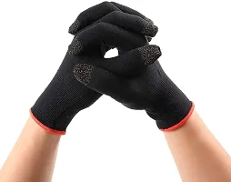 VOFFY Gym Workouts Full Hand Gloves for Men Summer Bike Riding, Anti-Sweat Breathable for Gym/ Hiking/ Cyclling/ Travelling/ Camping/ Motorcycle Full Finger Gloves-Multipurpose Use (Free Size)-thumb4