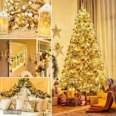 Omfoo Home Decoration Pixel Bulbs String Lights | IP44 Waterproof Outdoor - Indoor Fairy Light for First Night of Marriage Decor | Wall Party | Diwali Outdoor Special | Warm White (20_Meter)-thumb5