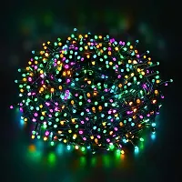 VOFFY Patio Wall Party LED Lights Fairy 8 Lighting Modes 50 Meter 200 LED's Bulb String Lights, Christmas Lights for Waterproof Wedding Party Decoration Indoor Outdoor Christmas Tree Garden Multicolor-thumb4