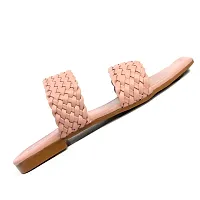 VOFFY Women Casual Stylish Trending and comfort Fancy Flat Fashion Sandals (Women & Girls) (Piche, numeric_7)-thumb2