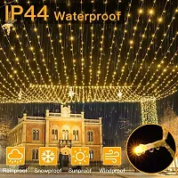 Omfoo Home Decoration Pixel Bulbs String Lights | IP44 Waterproof Outdoor - Indoor Fairy Light for First Night of Marriage Decor | Wall Party | Diwali Outdoor Special | Warm White (20_Meter)-thumb2