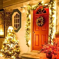 Omfoo Home Decoration Pixel Bulbs String Lights | IP44 Waterproof Outdoor - Indoor Fairy Light for First Night of Marriage Decor | Wall Party | Diwali Outdoor Special | Warm White (20_Meter)-thumb3