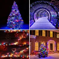 VOFFY Patio Wall Party LED Lights Fairy 8 Lighting Modes 50 Meter 200 LED's Bulb String Lights, Christmas Lights for Waterproof Wedding Party Decoration Indoor Outdoor Christmas Tree Garden Multicolor-thumb3