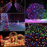 VOFFY 50 Meter LED Lights for Home Decration Fairy Lights for Diwali Deceoration String Lights for Bedroom, Outdoor & Indoor, Party, New Year, Chirstmas fastival ( Multicolor, 250 LED's )-thumb3