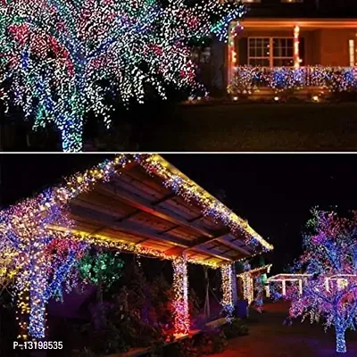 VOFFY 50 Meter LED Lights for Home Decration Fairy Lights for Diwali Deceoration String Lights for Bedroom, Outdoor  Indoor, Party, New Year, Chirstmas fastival ( Multicolor, 300 LED's )-thumb5