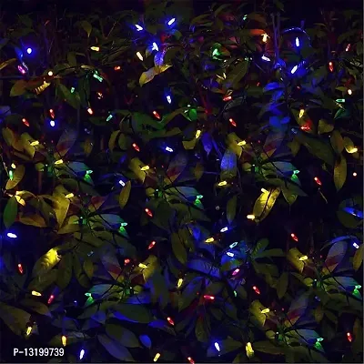 VOFFY Patio Wall Party LED Lights Fairy 8 Lighting Modes 50 Meter 200 LED's Bulb String Lights, Christmas Lights for Waterproof Wedding Party Decoration Indoor Outdoor Christmas Tree Garden Multicolor-thumb3
