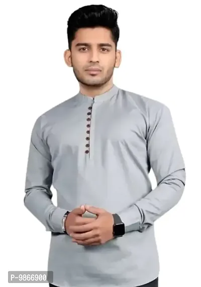 Sky Global Men's Regular Fit Cotton Kurta