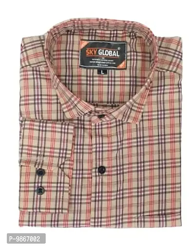 Sky Global Men's Regular Fit Casual Shirt