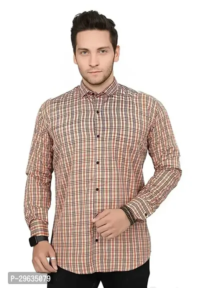 Stylish Multicoloured Cotton Casual Shirt For Men-thumb0