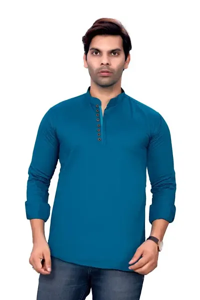 Global Men's Regular Fit Fullsleeves Kurta