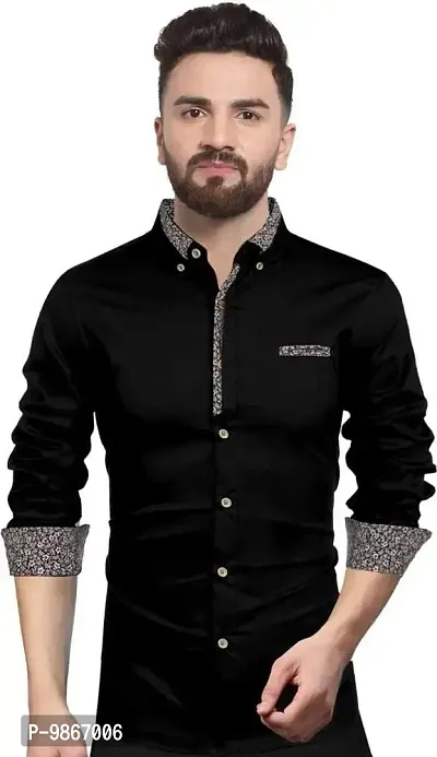 Sky Global Men's Regular Fit Casual Shirt