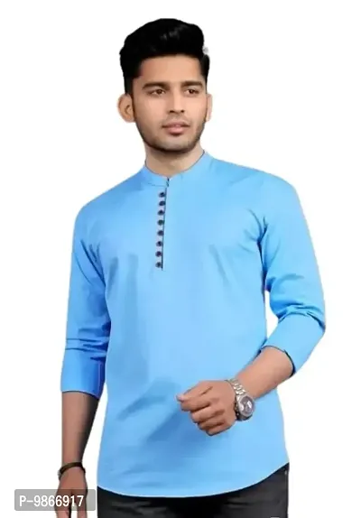 Sky Global Men's Regular Fit Cotton Kurta