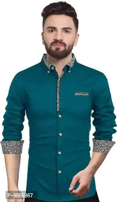 Sky Global Men's Regular Fit Casual Shirt