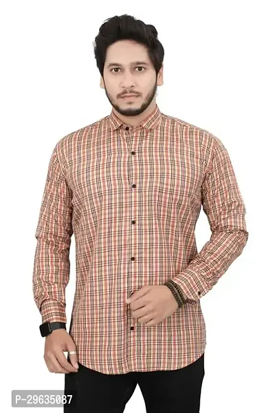 Stylish Multicoloured Cotton Casual Shirt For Men-thumb0