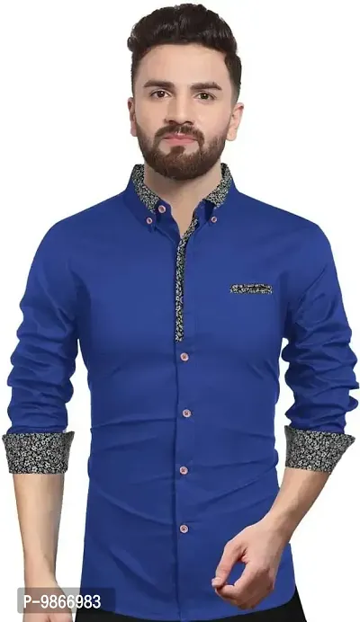 Sky Global Men's Regular Fit Casual Shirt