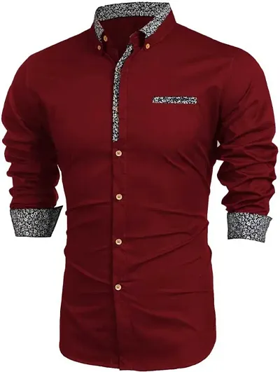 Trendy Cotton Long Sleeves Casual Shirt 