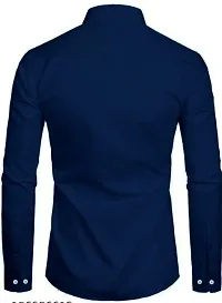 Mens Casual full Sleeve Plain Shirt-thumb1