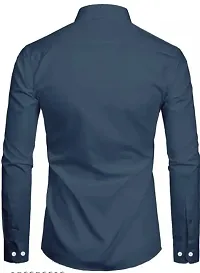 Mens Casual full Sleeve Plain Shirt-thumb1