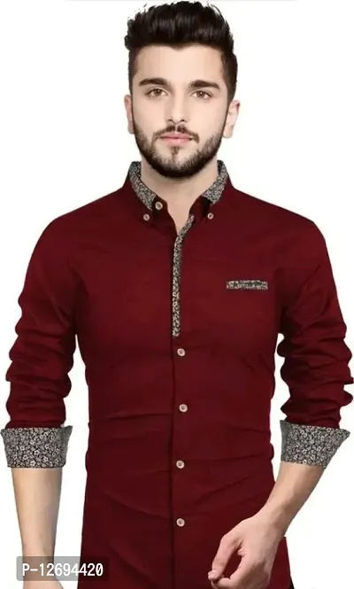 Mens Casual full Sleeve Shirt-thumb0