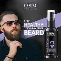 FEZORA Beard Oil For Beard Hair Growth and Moustache for Men with 21 Vital ingredients and Essential Oils | Grow Thick and Fuller Beard Hair Oil ( 50ML )-thumb1