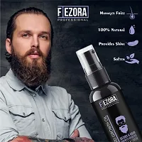 FEZORA Beard Oil For Beard Hair Growth and Moustache for Men with 21 Vital ingredients and Essential Oils | Grow Thick and Fuller Beard Hair Oil ( 50ML )-thumb2
