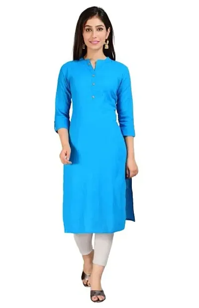 AVIKA Women's Stylish Dyed Kurti