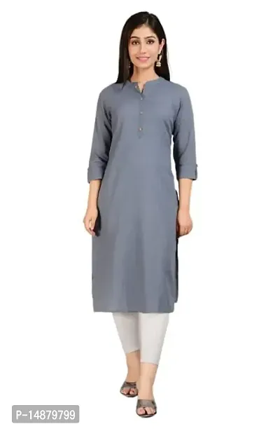 AVIKA Women's Cotton Stylish Dyed Kurti