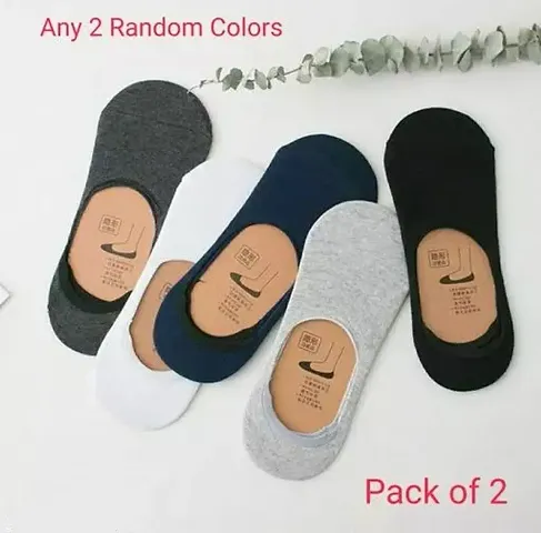 Loafer Socks - Men socks - Women Socks - No show socks invisible Socks - Low cut Socks - Anti slip Socks - Pair of 2
