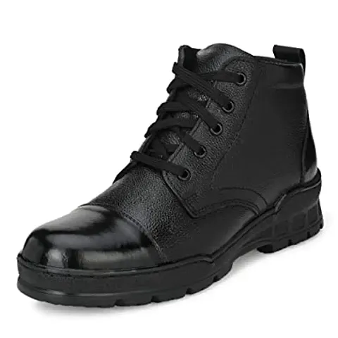 Chamra leather laceup  DMS boots  police army ncc dress up shoes