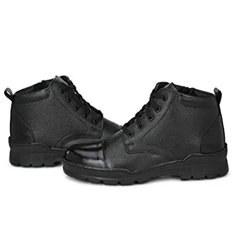 Original leather DMS  laceup police army ncc dress up shoes