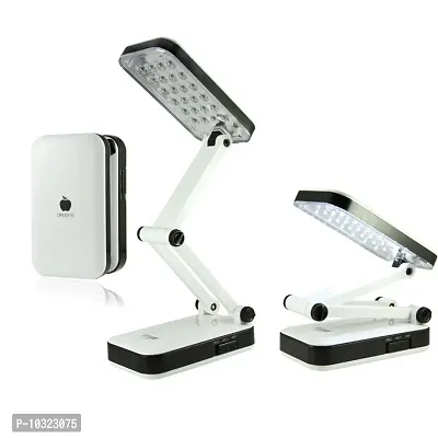 DP 666 Portable Eye Protection LED Desk Lamp  Reading Light, portable  Rechargeable, 2 Brightness Settings Emergency Light-thumb0