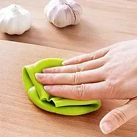 Shoply Peeling Tool, Reusable Vegetable Peeler Silicone Silicone Peeler Garlic Peeler for Kitchen-thumb1