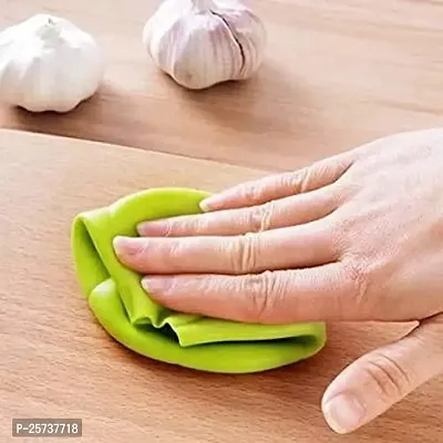 Shoply Peeling Tool, Reusable Vegetable Peeler Silicone Silicone Peeler Garlic Peeler for Kitchen-thumb2