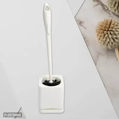 Toilet Brush Set Household Cleaning Toilet Brushes Holder Sets Home Bathroom Hotel Long Handle No Dead Angle Decontamination Floor-Mounted Wall-Mounted Cleaner Brush Tool-thumb5