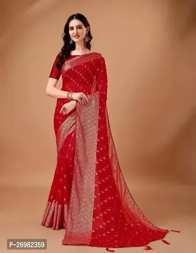 Classic Georgette Saree with Blouse piece for women