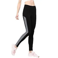 Parasmani Women's Regular Fit Yoga Pants | Stretchable Sports Tights | Track Pants for Women | Stretchable Sports Tights Track Pant-thumb1