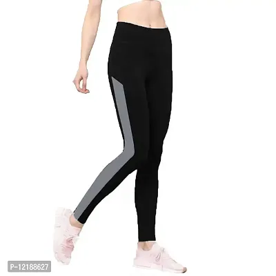 Parasmani Women's Regular Fit Yoga Pants | Stretchable Sports Tights | Track Pants for Women | Stretchable Sports Tights Track Pant-thumb2