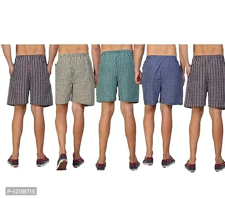 AKAAS Men's Cotton Boxers (Pack of 5) (boxer017_XL_Multicolored_X-Large)-thumb5