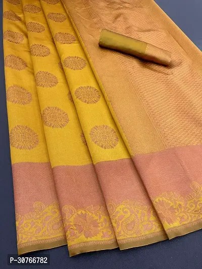 Stylish Art Silk Saree Jacquard Weaving Zari Saree For Women