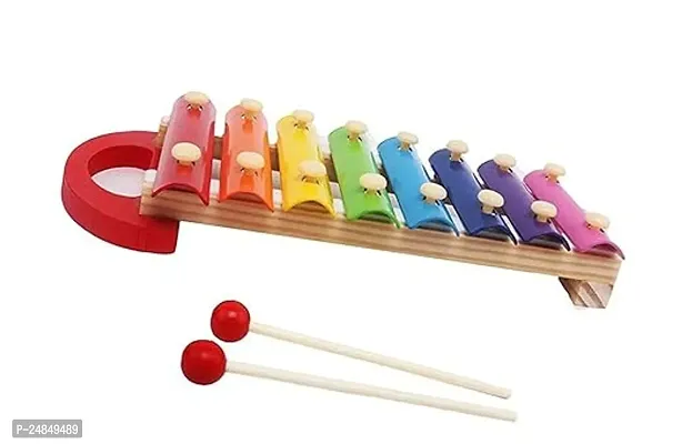 Vcare Wooden Xylophone For Kids Musical Instrument Piano Toy For Babies, Kids, Childrens With 8 Note