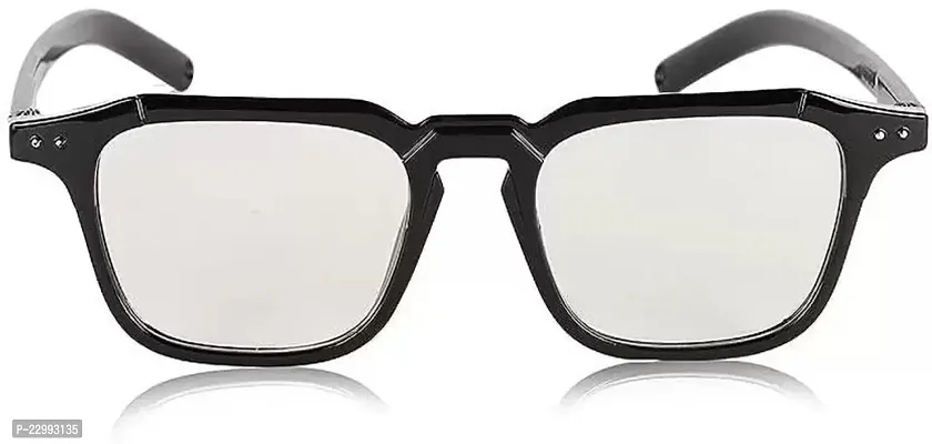 Fabulous Black Plastic Square Sunglasses For Unisex-thumb0