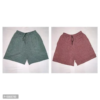 Stylish Cotton Boxers- Combo of 2