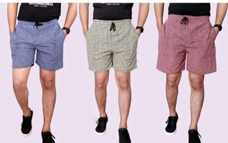 Stylish Mens Wear Cotton Boxers/Shorts Combo