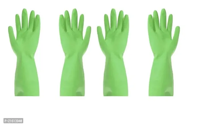 Cleaning Reusable Rubber Hand Gloves-thumb0