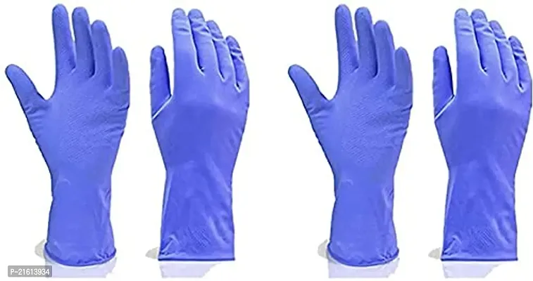 Cleaning Reusable Rubber Hand Gloves